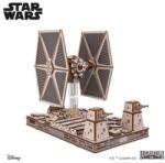 UGears 3D puzzle, TIE Fighter, Ugears, fa, 400 darab
