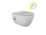 CeraStyle City Fali WC - Integrált Bidé - Peremnélküli