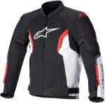 Alpinestars Geaca moto Alpinestars AST AIR TECH-AIR 5 compatibila negru-alb-rosu fluo (AIM100-1049)
