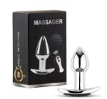 B-Series Plug anal vibrator metalic, cu telecomandă, 10 moduri, USB (ATR-64-00203)