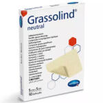  Grassolind steril, semleges kenőccsel impregnált sebfedő háló, 5 × 5 cm