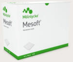  Mesoft nem steril, nem szőtt mull-lap, 5 × 5 cm, 30 g/m2, 4 rétegű