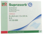 SUPRASORB g 5 x 6, 5 cm 33630 hydrogél lap kötszer steril (lohmann) - plazapatika