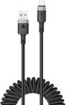 ACEFAST Cablu pentru incarcare si transfer de date cu arc Acefast C14-04, USB-A la USB-C, 3A, 480Mbps, 1.2m, Negru (6974316283713)