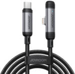 JOYROOM Cablu pentru incarcare si transfer de date Joyroom S-A56 EnjoyX, USB-C la Lightning, 30W, 1.2m, Negru (6956116764944)