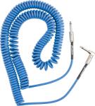 Fender Contour 30 Coiled Cable Lake Placid Blue - 9 méter hangszerkábel