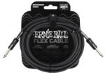 Ernie Ball 6435 Flexcable 6m gitárkábel fekete - gitarcentrum