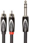 Roland RCC-10-TR2RV2 TRS(M)-RCA DUAL Cable - 3 méter