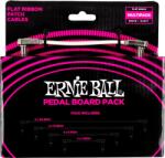 Ernie Ball 6387 Flat Ribbon Pedal Board Pack fehér patchkábel szett - gitarcentrum
