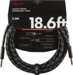 Fender Deluxe Series 5, 5 m Black Tweed gitárkábel - gitarcentrum