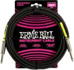 Ernie Ball 6399 4, 5m gitárkábel, egyenes csatlakozók, fekete