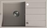 Laveo Wolin, 1 rekeszes gránit mosogató 780x480x185 mm, bézs, LAV-SPW_411T (LAV-SPW_411T)