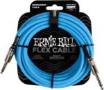 Ernie Ball 6417 Flexcable 6m gitárkábel, egyenes csatlakozók, kék