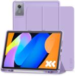 Lenovo Tab 11 coll (TB-336) / Tab K11 Gen 2 tablettok - lila smart case tablet tok, ceruza tartóval