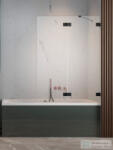 Radaway Essenza Pro PND II 120J jobbos kádparaván, fekete 10102120-54-01R (10102120-54-01R)