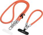 Tech-protect C10S Rope Crossbody & Wrist portocaliu/titan (5906302340095)