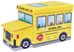  Cutie de depozitare pentru jucării Autobuz galben