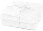  SHLEEPY takaró fehér színű, jacquard mintás, klasszikus stílusú 170x210