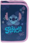 PASO Blue Aloha Stitch egyrekeszes kihajtható tolltartó, felszerelés nélkül, kék