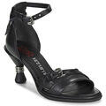 Airstep / A. S. 98 Magas sarkú szandálok SOUND Fekete 39