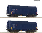 Roco 6680013 Teleszkópos kocsi készlet, Shimmns, ZSSK Cargo VI (9005033074463)