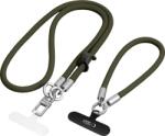 Tech-protect C10S Rope Crossbody & Wrist olívazöld/titán (5906302340101)