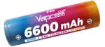 Vapcell F66 21700 3, 7V akkumulátor 6600 mAh kapacitással
