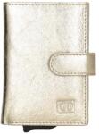 Double-D Arany praktikus bőr pénztárca RFID védelemmel „Page (P18208-001-gold)