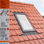 VELUX Fereastra VELUX GLL 55X78 1061 + Rama EDW 2000 (VELUX GLL CK02 1061 +EDW 2000)