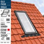 VELUX Fereastra VELUX 66X140 GLU 0064 + Rama EDW 2000 (VELUX GLU FK08 0064 + EDW 2000)