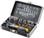Topmaster Professional Set 26 biti si tubulare 1/4 cu clichet si adaptor Top Master Pro (330157) Trusa unelte