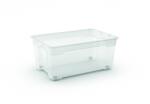 MAMUTEX Műanyag doboz CLEAR L, 40 l, Csak doboz