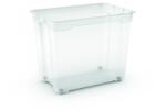 MAMUTEX Műanyag doboz CLEAR XXL, 80 l, Csak doboz
