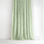 Goldea draperie decorativă luca - flori de iasomie 220x150 cm