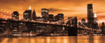 Consalnet Brooklyn Bridge poszter, fotótapéta (250 x 104 cm) (C1-228VEP)