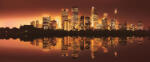 Consalnet Night City Light poszter, fotótapéta (250 x 104 cm) (C1-219VEP)