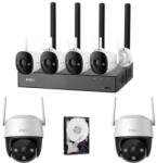 Dahua Kit supraveghere Wi-Fi IMOU pentru casa, 6 camere 5MP, NVR + HDD 1TB (55654-)