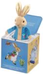 Rainbow Designs Cutie muzicala jack-in-the-box, peter rabbit, 29 cm (PO1231) - bekid Instrument muzical de jucarie