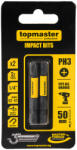 Topmaster Professional Set 2 biti de impact PH3 50 mm magnetici Top Master Pro (338732) Surubelnita