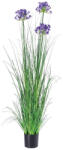 AdTrend Flori artificiale mov verzi in ghiveci 12, 5 x 120 cm (107377A)