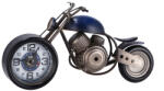AdTrend Ceas de masa Motocicleta Retro fier 35, 5 x 13 x 18 cm (106214A) Ceas