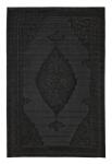 Bizzotto Covor polipropilena negru Delbar 150 cm x 210 cm (0607653deco) Covor