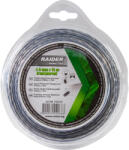 Raider Fir patrat rasucit pentru motocoasa 4.0 mm x 15 m, transparent (110314)
