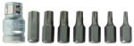 Topmaster Professional Set biti Torx T20-T55, 8 piese, otel S2, cu adaptor Top Master Pro (330325) Surubelnita