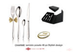 Inoxriv Set tacam Ottocento 48 piese în cutie lux (61111048) Tacam