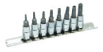 Topmaster Professional Set 8 biti Torx 1/4 Topmaster Pro din otel crom-vanadiu (330149) Surubelnita