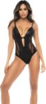 Mapalé Body negru Shadow Shine, L-XL