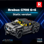 Reobrix 11001 Brabus G700 6×6 terepjáró 2162 db-os építőkészlet, statikus modell