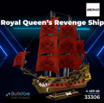 BaKa 33306 Royal Queen’s Revenge kalózhajó építőkocka készlet 4469 db-os készlet
