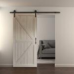 Unic Spot Set usa glisanta tip hambar, natur, 213x96.5x3.5 cm